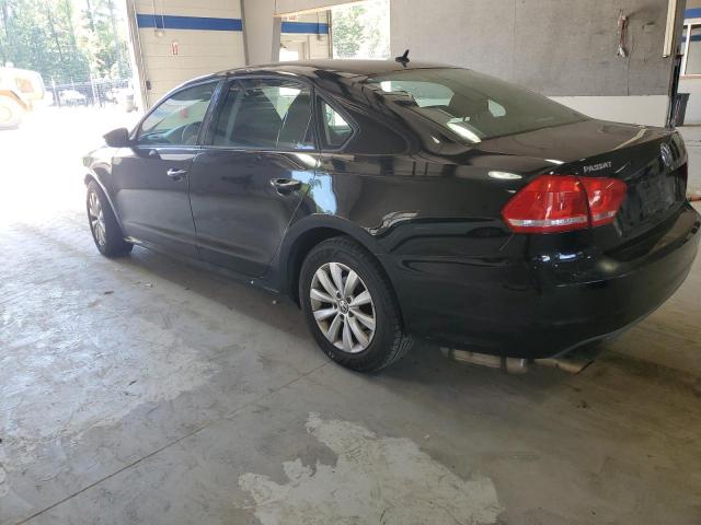 1VWAP7A32CC033292 - 2012 VOLKSWAGEN PASSAT S BLACK photo 2