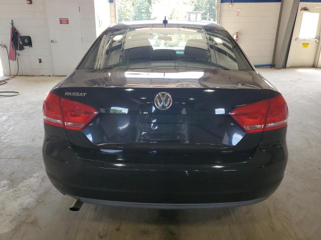 1VWAP7A32CC033292 - 2012 VOLKSWAGEN PASSAT S BLACK photo 6