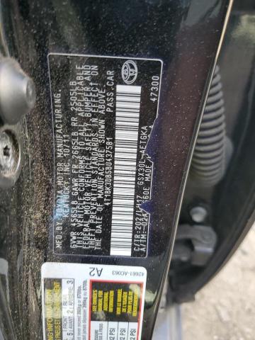 4T1BK3DB5BU437581 - 2011 TOYOTA AVALON BASE 黑色 照片 12