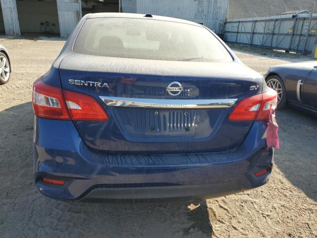 3N1AB7AP8JL652391 - 2018 NISSAN SENTRA S BLUE photo 6