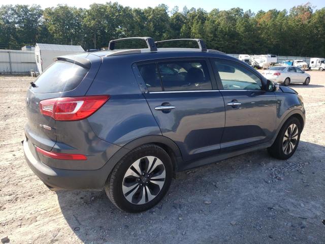 KNDPC3A6XD7497923 - 2013 KIA SPORTAGE SX BLUE photo 3