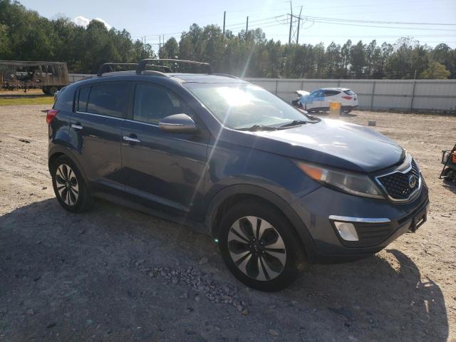 KNDPC3A6XD7497923 - 2013 KIA SPORTAGE SX BLUE photo 4