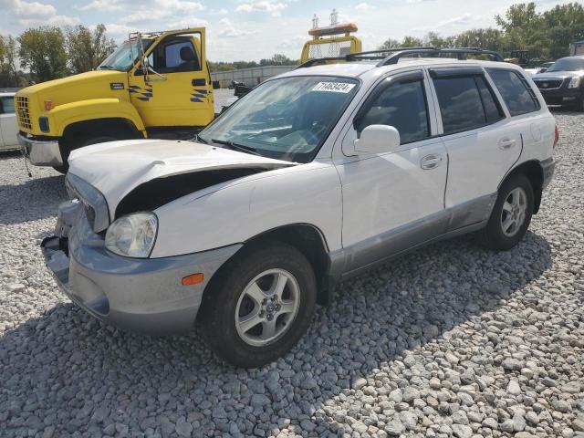 KM8SC73D42U338354 - 2002 HYUNDAI SANTA FE GLS WHITE photo 1