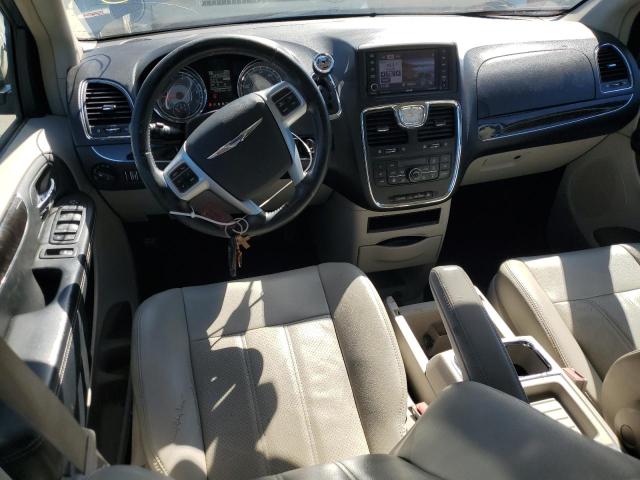 2C4RC1CG5CR195925 - 2012 CHRYSLER TOWN & COU TOURING L BLUE photo 8