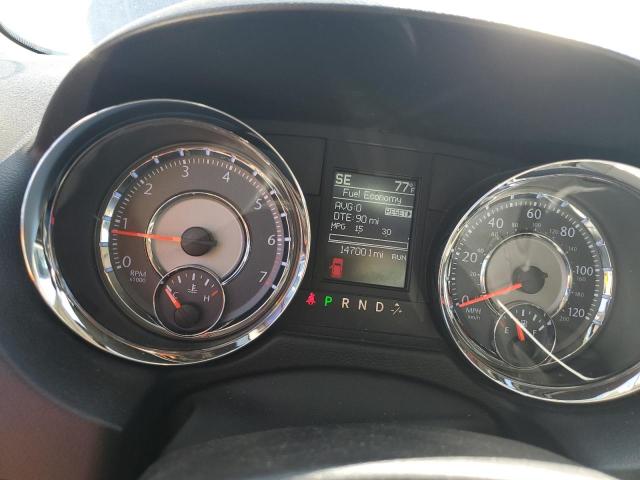 2C4RC1CG5CR195925 - 2012 CHRYSLER TOWN & COU TOURING L BLUE photo 9