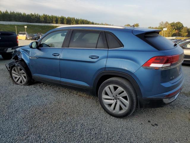 1V25E2CA1LC225472 - 2020 VOLKSWAGEN ATLAS CROS SE ლურჯი ფოტო 2