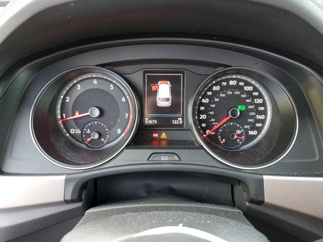 1V25E2CA1LC225472 - 2020 VOLKSWAGEN ATLAS CROS SE ლურჯი ფოტო 9