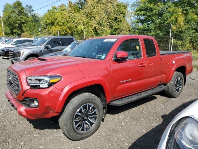 3TYSZ5ANXNT070958 - 2022 TOYOTA TACOMA ACCESS CAB RED photo 1