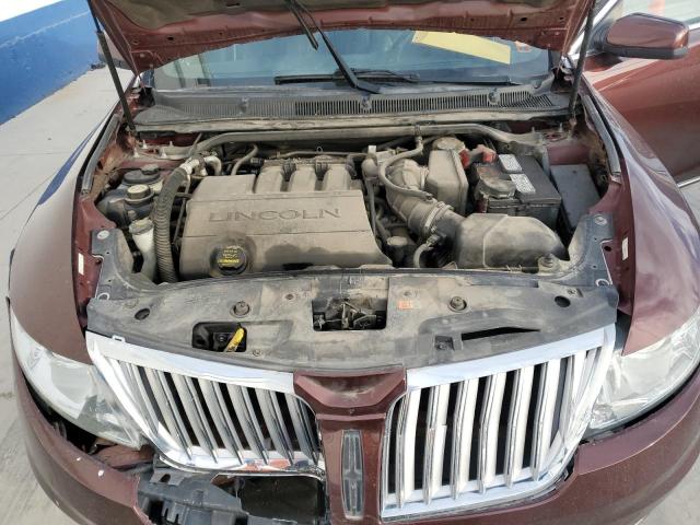 1LNHM94RX9G612923 - 2009 LINCOLN MKS MAROON photo 11