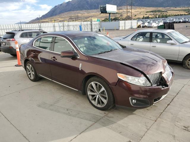 1LNHM94RX9G612923 - 2009 LINCOLN MKS MAROON photo 4