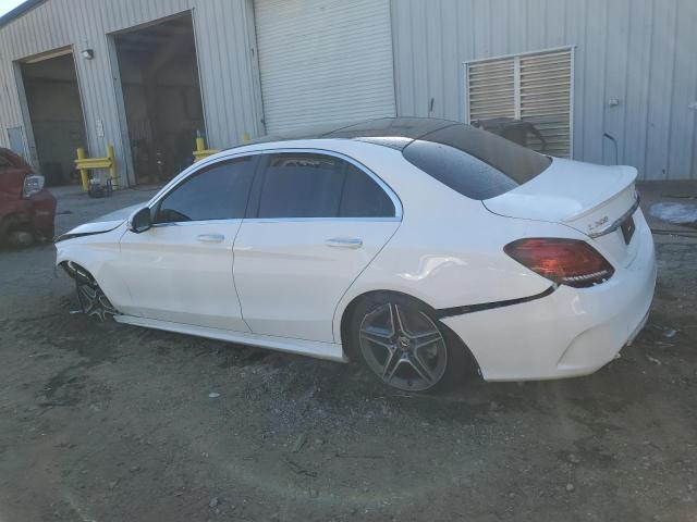 WDDWF8EB8LR554975 - 2020 MERCEDES-BENZ C 300 4MATIC WHITE photo 2