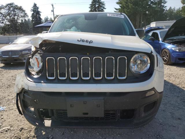 ZACCJBABXJPH03266 - 2018 JEEP RENEGADE SPORT Ақ фото 5