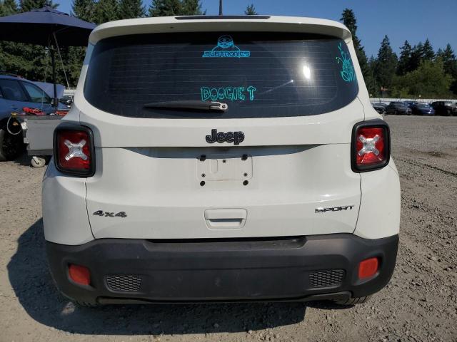 ZACCJBABXJPH03266 - 2018 JEEP RENEGADE SPORT Ақ фото 6