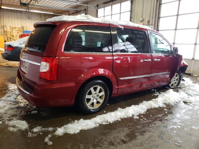 2A4RR5DG2BR750729 - 2011 CHRYSLER TOWN & COU TOURING წითელი ფოტო 3