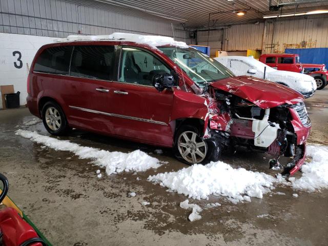 2A4RR5DG2BR750729 - 2011 CHRYSLER TOWN & COU TOURING RED photo 4