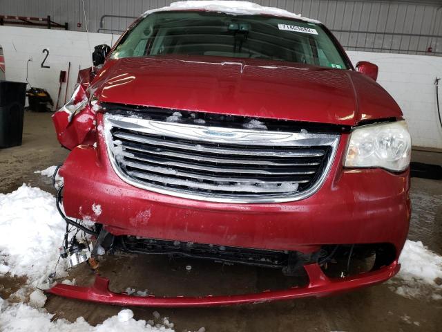 2A4RR5DG2BR750729 - 2011 CHRYSLER TOWN & COU TOURING წითელი ფოტო 5