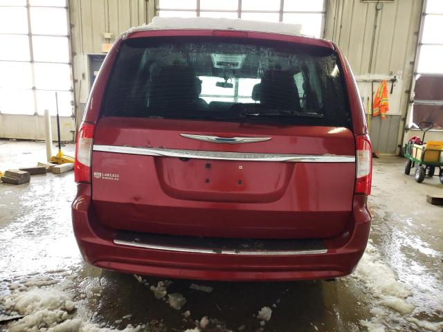 2A4RR5DG2BR750729 - 2011 CHRYSLER TOWN & COU TOURING წითელი ფოტო 6