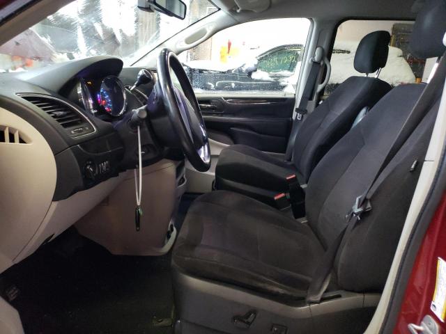 2A4RR5DG2BR750729 - 2011 CHRYSLER TOWN & COU TOURING წითელი ფოტო 7