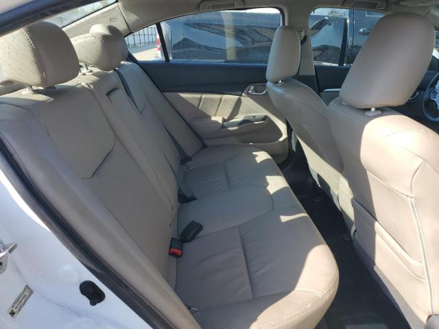 19XFB2F90DE254004 - 2013 HONDA CIVIC EXL Beyaz fotoğraf 10