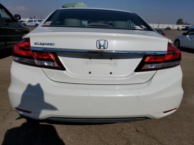 19XFB2F90DE254004 - 2013 HONDA CIVIC EXL Beyaz fotoğraf 6
