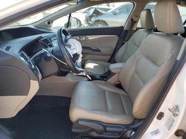 19XFB2F90DE254004 - 2013 HONDA CIVIC EXL Beyaz fotoğraf 7