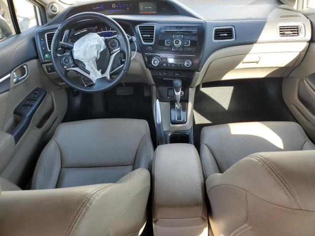 19XFB2F90DE254004 - 2013 HONDA CIVIC EXL Beyaz fotoğraf 8