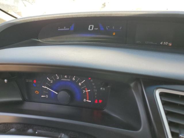 19XFB2F90DE254004 - 2013 HONDA CIVIC EXL Beyaz fotoğraf 9