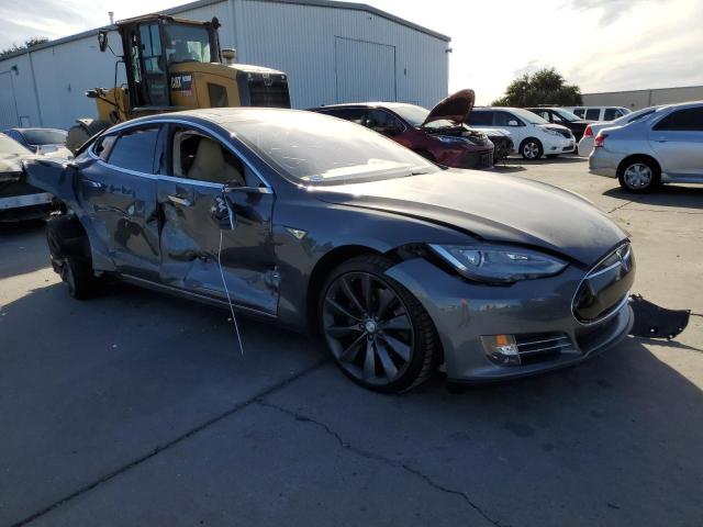 5YJSA1DP3CFP02726 - 2012 TESLA MODEL S Մոխրագույն լուսանկար 4