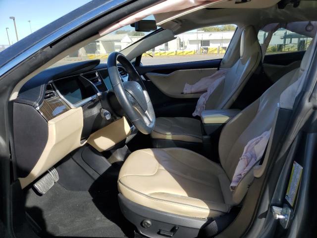 5YJSA1DP3CFP02726 - 2012 TESLA MODEL S Մոխրագույն լուսանկար 7