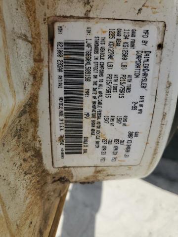 1J4FT68S0XL589158 - 1999 JEEP CHEROKEE SPORT 白色 照片 12