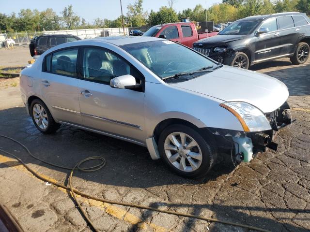 3N1AB6AP2BL682336 - 2011 NISSAN SENTRA 2.0 SILVER photo 4