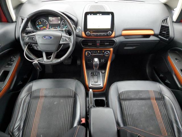 MAJ6P1CL7JC171819 - 2018 FORD ECOSPORT SES RED photo 8