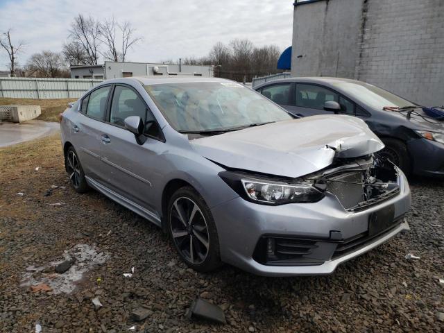 4S3GKAM64L3607079 - 2020 SUBARU IMPREZA SPORT SILVER photo 4