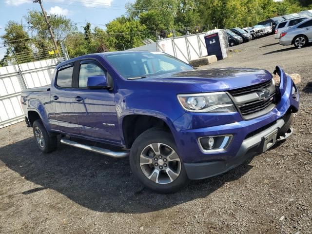 1GCGTDEN8H1253056 - 2017 CHEVROLET COLORADO Z71 BLUE photo 4