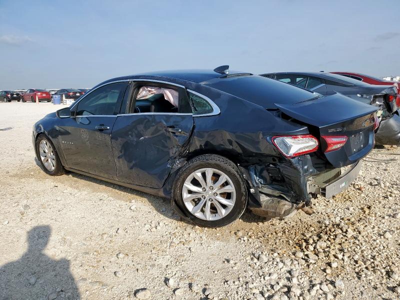 1G1ZD5STXLF020783 - 2020 CHEVROLET MALIBU LT BLACK photo 2