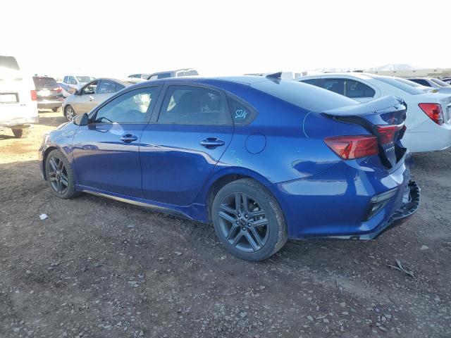 3KPF34AD9ME305634 - 2021 KIA FORTE GT LINE BLUE photo 2