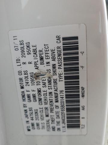 JH4CU2F65BC014176 - 2011 ACURA TSX 白色 照片 12