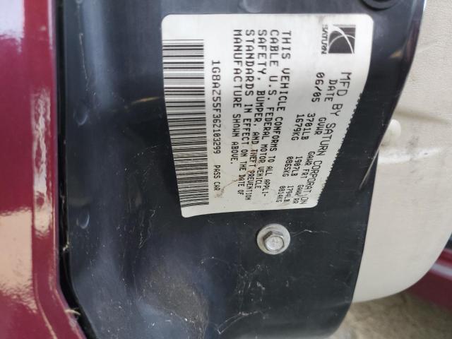 1G8AZ55F36Z103299 - 2006 SATURN ION LEVEL 2 红色 照片 13
