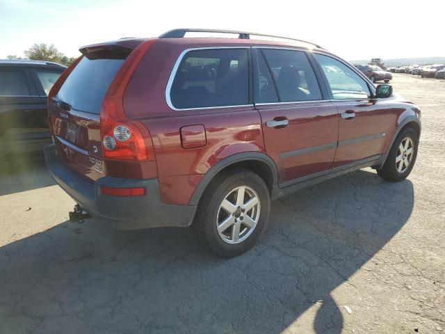 YV1CZ59H041035785 - 2004 VOLVO XC90 MAROON photo 3