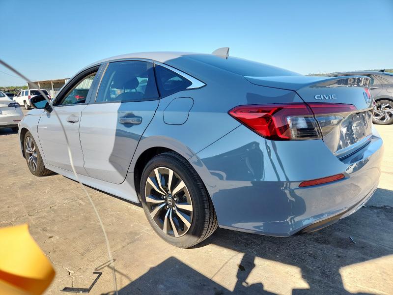 2HGFE1F72PH323298 - 2023 HONDA CIVIC EX GRAY photo 2