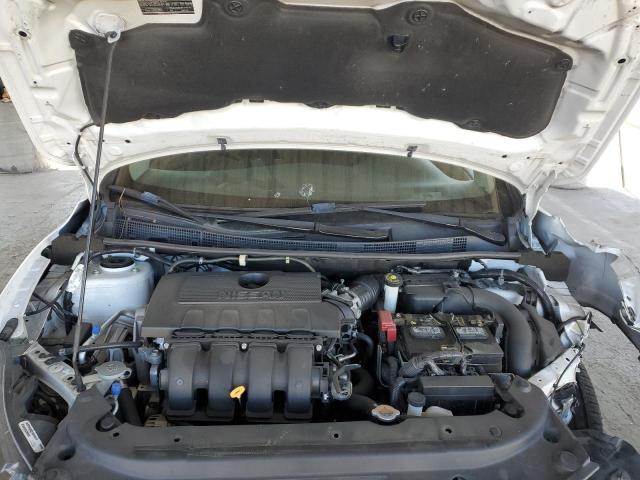 3N1AB7AP8JY327954 - 2018 NISSAN SENTRA S WHITE photo 11