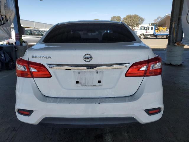 3N1AB7AP8JY327954 - 2018 NISSAN SENTRA S WHITE photo 6