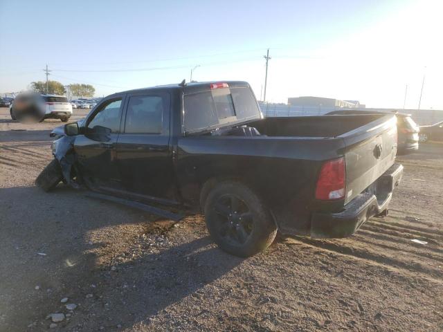 1C6RR7LT0JS164485 - 2018 RAM 1500 SLT BLACK photo 2