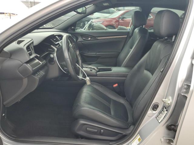 SHHFK7H98KU226693 - 2019 HONDA CIVIC SPORT TOURING SILVER photo 7