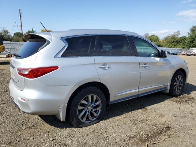 5N1AL0MM8DC303584 - 2013 INFINITI JX35 SILVER photo 3