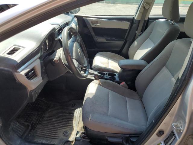 2T1BURHE8FC345261 - 2015 TOYOTA COROLLA L SILVER photo 7