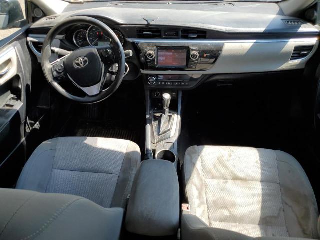 2T1BURHE8FC345261 - 2015 TOYOTA COROLLA L SILVER photo 8