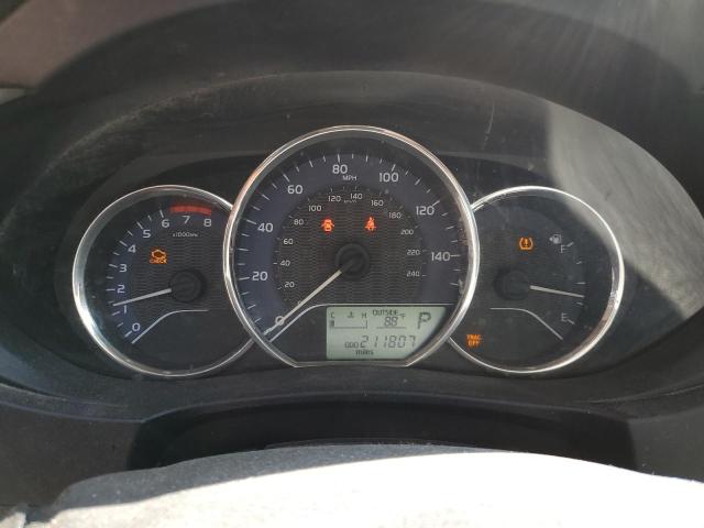 2T1BURHE8FC345261 - 2015 TOYOTA COROLLA L SILVER photo 9