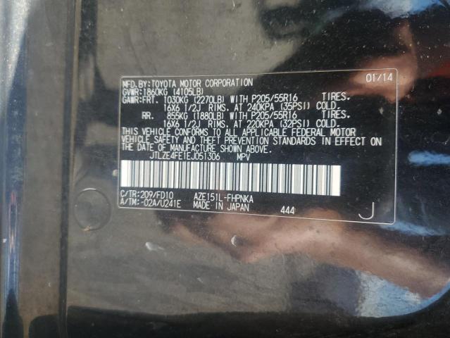 JTLZE4FE1EJ051306 - 2014 TOYOTA SCION XB 黑色 照片 12