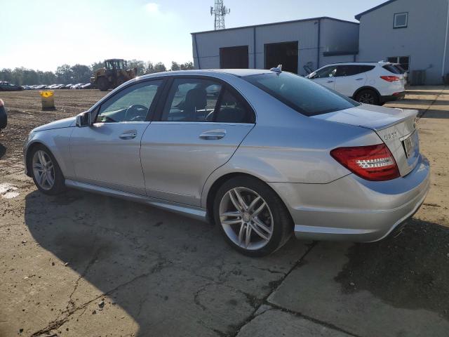 WDDGF8AB1DR288288 - 2013 MERCEDES-BENZ C 300 4MATIC SILVER photo 2